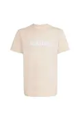 CAMISETA ADIDAS ESSENTIALS LIN2 160 INFANTIL - Bege CAMISETA ADIDAS ESSENTIALS LIN2 160 INFANTIL - Bege