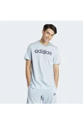 CAMISETA ADIDAS ESSENTIALS LINEAR EMBROIDERED LOGO MASCULINA - Azul/marinho