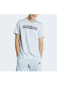 CAMISETA ADIDAS ESSENTIALS LINEAR EMBROIDERED LOGO MASCULINA - Azul/marinho