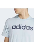 CAMISETA ADIDAS ESSENTIALS LINEAR EMBROIDERED LOGO MASCULINA - Azul/marinho