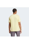 CAMISETA ADIDAS ESSENTIALS LINEAR SINGLE JERSEY MASCULINA - Amarelo CAMISETA ADIDAS ESSENTIALS LINEAR SINGLE JERSEY MASCULINA - Amarelo