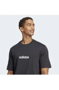 CAMISETA ADIDAS ESSENTIALS LINEAR SINGLE JERSEY MASCULINA - Preto CAMISETA ADIDAS ESSENTIALS LINEAR SINGLE JERSEY MASCULINA - Preto