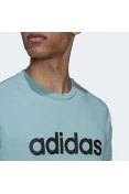 CAMISETA ADIDAS ESSENTIALS LOGO LINEAR BORDADO MASCULINA - Azul CAMISETA ADIDAS ESSENTIALS LOGO LINEAR BORDADO MASCULINA - Azul