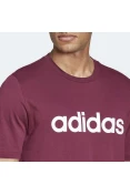CAMISETA ADIDAS ESSENTIALS LOGO LINEAR BORDADO MASCULINA - Roxo CAMISETA ADIDAS ESSENTIALS LOGO LINEAR BORDADO MASCULINA - Roxo