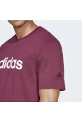 CAMISETA ADIDAS ESSENTIALS LOGO LINEAR BORDADO MASCULINA - Roxo CAMISETA ADIDAS ESSENTIALS LOGO LINEAR BORDADO MASCULINA - Roxo