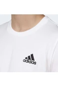 CAMISETA ADIDAS ESSENTIALS LOGO PEQUENO MASCULINA - Branco CAMISETA ADIDAS ESSENTIALS LOGO PEQUENO MASCULINA - Branco
