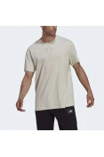 CAMISETA ADIDAS ESSENTIALS MASCULINA - Bege CAMISETA ADIDAS ESSENTIALS MASCULINA - Bege