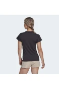 CAMISETA ADIDAS ESSENTIALS MINIMAL FEMININA - Preto CAMISETA ADIDAS ESSENTIALS MINIMAL FEMININA - Preto