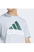 CAMISETA ADIDAS ESSENTIALS SINGLE JERSEY BIG LOGO MASCULIMA - Azul