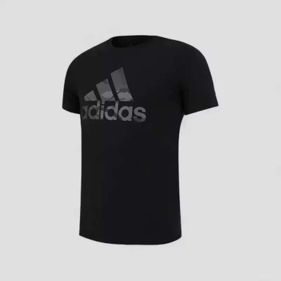 CAMISETA ADIDAS ESSENTIALS SINGLE JERSEY BIG LOGO MASCULIMA - Preto CAMISETA ADIDAS ESSENTIALS SINGLE JERSEY BIG LOGO MASCULIMA - Preto