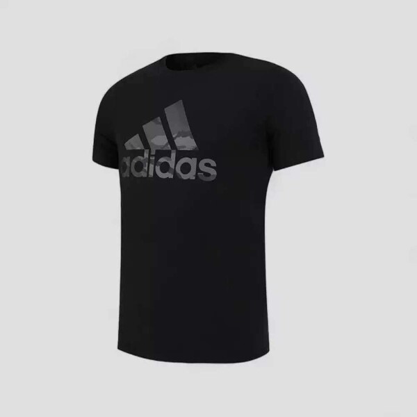 CAMISETA ADIDAS ESSENTIALS SINGLE JERSEY BIG LOGO MASCULIMA - Preto