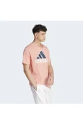 CAMISETA ADIDAS ESSENTIALS SINGLE JERSEY BIG LOGO MASCULIMA - Rosa