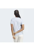 CAMISETA ADIDAS ESSENTIALS SLIM 3-STRIPES FEMININA - Azul celeste CAMISETA ADIDAS ESSENTIALS SLIM 3-STRIPES FEMININA - Azul celeste