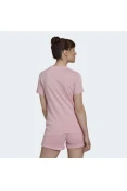 CAMISETA ADIDAS ESSENTIALS SLIM 3-STRIPES FEMININA - Rosa CAMISETA ADIDAS ESSENTIALS SLIM 3-STRIPES FEMININA - Rosa