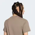 CAMISETA ADIDAS ESSENTIALS SMALL LOGO COTTON FEMININA - Bege CAMISETA ADIDAS ESSENTIALS SMALL LOGO COTTON FEMININA - Bege