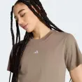 CAMISETA ADIDAS ESSENTIALS SMALL LOGO COTTON FEMININA - Bege CAMISETA ADIDAS ESSENTIALS SMALL LOGO COTTON FEMININA - Bege