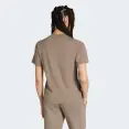CAMISETA ADIDAS ESSENTIALS SMALL LOGO COTTON FEMININA - Bege CAMISETA ADIDAS ESSENTIALS SMALL LOGO COTTON FEMININA - Bege