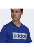 CAMISETA ADIDAS ESTAMPADA BOX LOGO MASCULINA - Azul CAMISETA ADIDAS ESTAMPADA BOX LOGO MASCULINA - Azul
