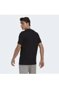 CAMISETA ADIDAS ESTAMPADA DOODLE FOIL MASCULINA - Preto CAMISETA ADIDAS ESTAMPADA DOODLE FOIL MASCULINA - Preto
