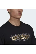 CAMISETA ADIDAS ESTAMPADA DOODLE FOIL MASCULINA - Preto CAMISETA ADIDAS ESTAMPADA DOODLE FOIL MASCULINA - Preto