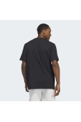 CAMISETA ADIDAS ESTAMPADA FLORAL HOOPS MASCULINA - Preto