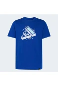 CAMISETA ADIDAS ESTAMPADA JOGOS INFANTIL - Azul CAMISETA ADIDAS ESTAMPADA JOGOS INFANTIL - Azul