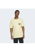 CAMISETA ADIDAS ESTAMPADA REMOJI POCKET MASCULINA - Amarelo