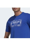 CAMISETA ADIDAS ESTAMPADA SPRAY BOX MASCULINA - Azul CAMISETA ADIDAS ESTAMPADA SPRAY BOX MASCULINA - Azul