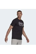 CAMISETA ADIDAS ESTAMPADA SPRAY BOX MASCULINA - Preto CAMISETA ADIDAS ESTAMPADA SPRAY BOX MASCULINA - Preto