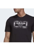 CAMISETA ADIDAS ESTAMPADA SPRAY BOX MASCULINA - Preto CAMISETA ADIDAS ESTAMPADA SPRAY BOX MASCULINA - Preto