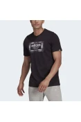 CAMISETA ADIDAS ESTAMPADA SPRAY BOX MASCULINA - Preto CAMISETA ADIDAS ESTAMPADA SPRAY BOX MASCULINA - Preto