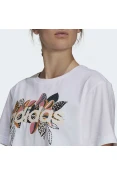CAMISETA ADIDAS FARM FEMININA - Branco CAMISETA ADIDAS FARM FEMININA - Branco