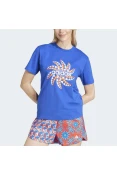 CAMISETA ADIDAS FARM GFX TEE FEMININA - Azul