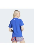 CAMISETA ADIDAS FARM GFX TEE FEMININA - Azul