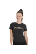 CAMISETA ADIDAS FEMININA - Preto CAMISETA ADIDAS FEMININA - Preto