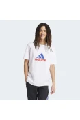 CAMISETA ADIDAS FI BOS T OLY MASCULINA - Branco