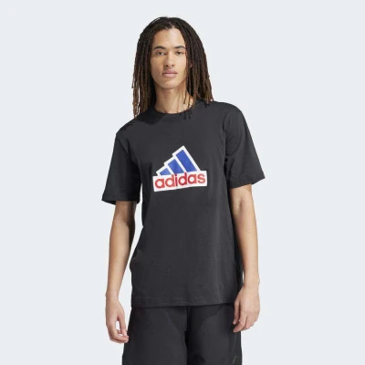 CAMISETA ADIDAS FI BOS T OLY MASCULINA - Preto