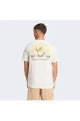 CAMISETA ADIDAS FOOD GRILLED CHEESE MASCULINA - Off white