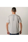 CAMISETA ADIDAS FREELIFT CLIMALITE MASCULINA - Cinza CAMISETA ADIDAS FREELIFT CLIMALITE MASCULINA - Cinza