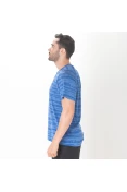 CAMISETA ADIDAS FREELIFT ENGINEERED HEATHER MASCULINA - Azul CAMISETA ADIDAS FREELIFT ENGINEERED HEATHER MASCULINA - Azul