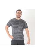 CAMISETA ADIDAS FREELIFT ENGINEERED HEATHER MASCULINA - Grafite CAMISETA ADIDAS FREELIFT ENGINEERED HEATHER MASCULINA - Grafite