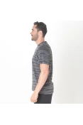 CAMISETA ADIDAS FREELIFT ENGINEERED HEATHER MASCULINA - Grafite CAMISETA ADIDAS FREELIFT ENGINEERED HEATHER MASCULINA - Grafite