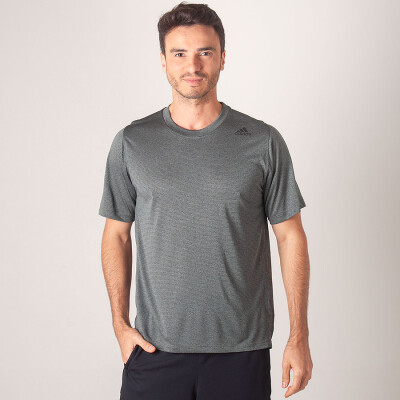 CAMISETA ADIDAS FREELIFT TECH CLIMACOOL FITTED MASCULINA - Grafite