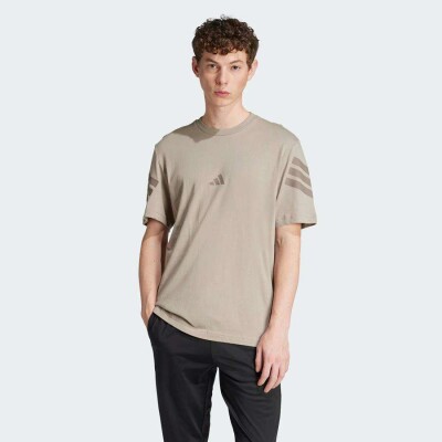 CAMISETA ADIDAS FUTURE ICON 3S REG MASCULINA - Cinza CAMISETA ADIDAS FUTURE ICON 3S REG MASCULINA - Cinza