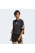 CAMISETA ADIDAS FUTURE ICON FEMININA - Preto/branco CAMISETA ADIDAS FUTURE ICON FEMININA - Preto/branco