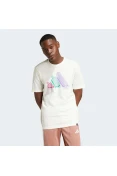 CAMISETA ADIDAS GRAFICA MASCULINA - Branco CAMISETA ADIDAS GRAFICA MASCULINA - Branco