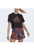 CAMISETA ADIDAS GRAFICA TIGER FEMININA - Preto CAMISETA ADIDAS GRAFICA TIGER FEMININA - Preto