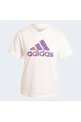 CAMISETA ADIDAS GRAPHIC ANIMAL PRINT FEMININA - Branco