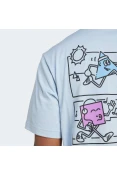 CAMISETA ADIDAS GRAPHIC POSITIVE T MASCULINA - Azul CAMISETA ADIDAS GRAPHIC POSITIVE T MASCULINA - Azul