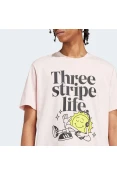 CAMISETA ADIDAS GRAPHIC POSITIVE T MASCULINA - Rosa